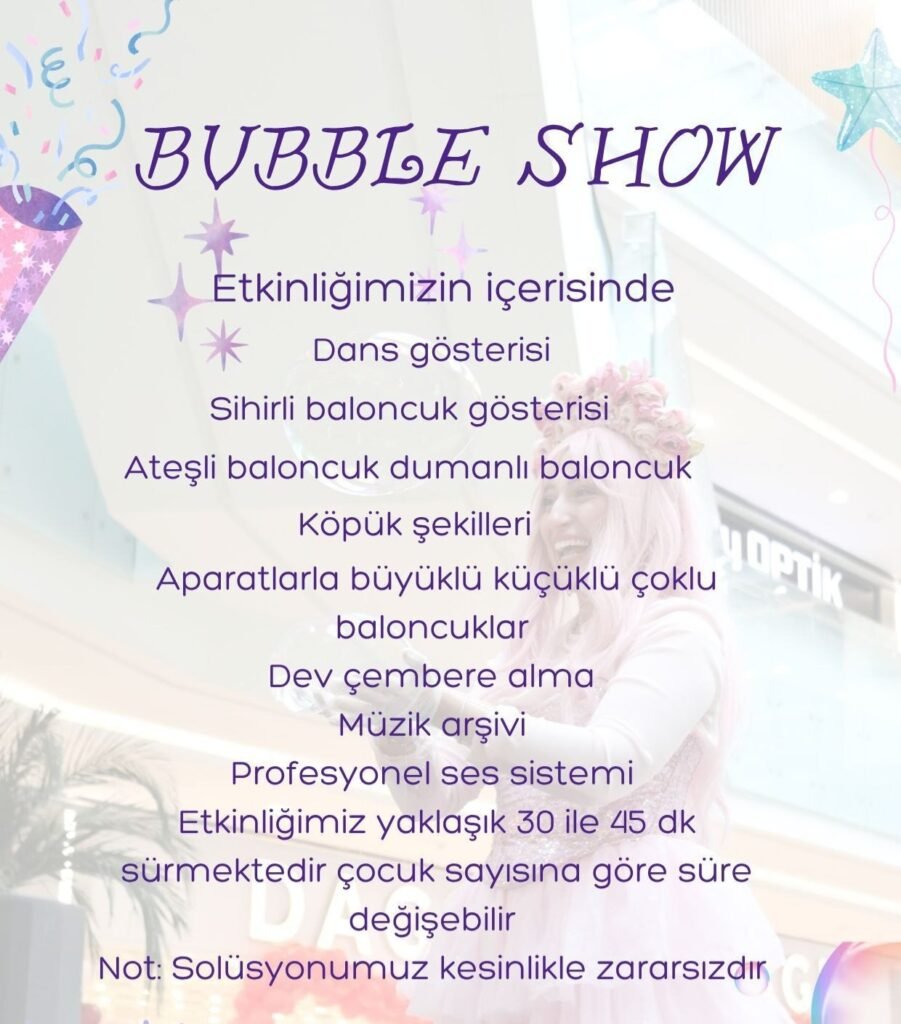Bubble Show - Bubble Glitter fotoğraf 4